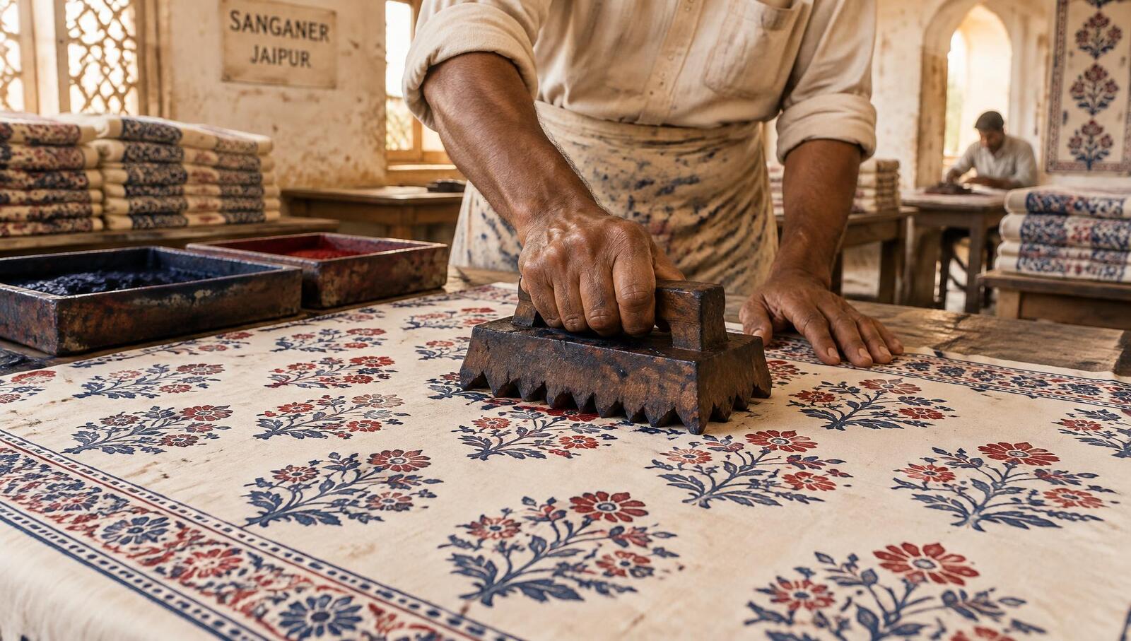 Hand Block Printed Heritage
